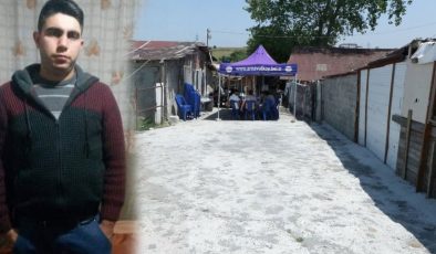 Evinin önünde silahlı çatışmanın ortasında kaldı 