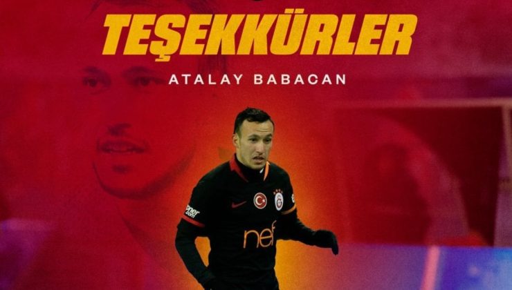 Galatasaray Atalay Babacan ile yolları ayırdı