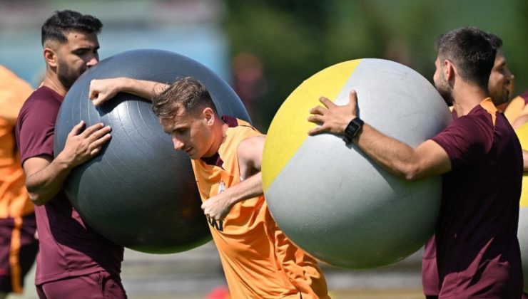 Galatasaray, Avusturya kampındaki ilk antrenmanını gerçekleştirdi