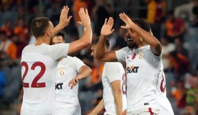 Galatasaray hazırlık maçında galip
