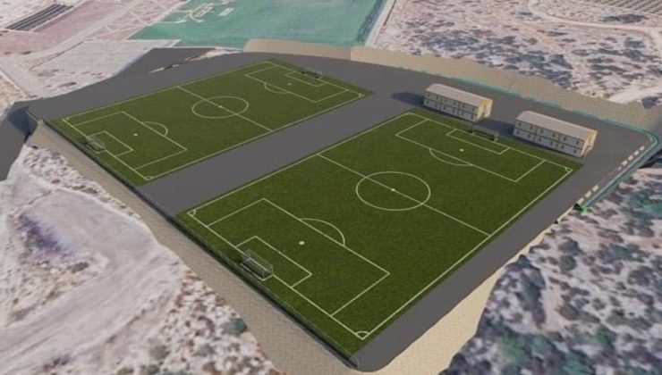 Hatayspor için Mersin’de iki futbol sahası altyapısı tamamlandı