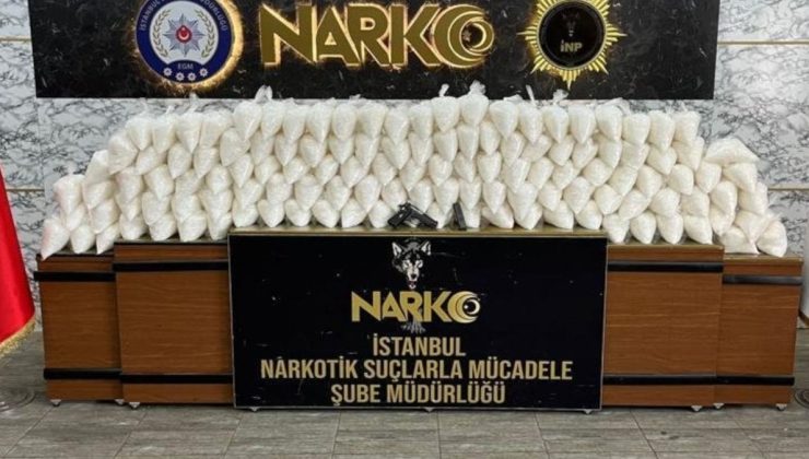 İstanbul’da 125 kilo yakalandı: Kod adı ‘Metin Amca’