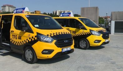 İstanbul’da 402 yeni taksi yolcu taşımaya başladı
