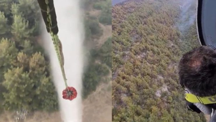 İzmir’deki orman yangını ikinci gününde