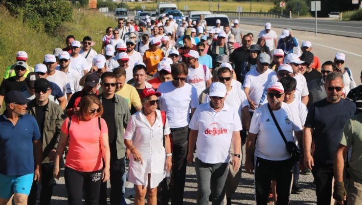 Tanju Özcan’ın Ankara yürüyüşünde 4’üncü gün