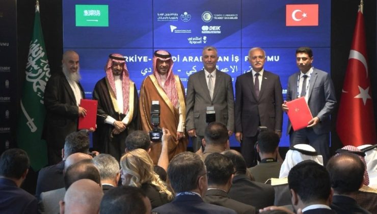 Türkiye-Suudi Arabistan İş Forumu yapıldı