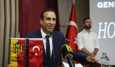 Yeni Malatyaspor’da başkanlığa Adil Gevrek seçildi