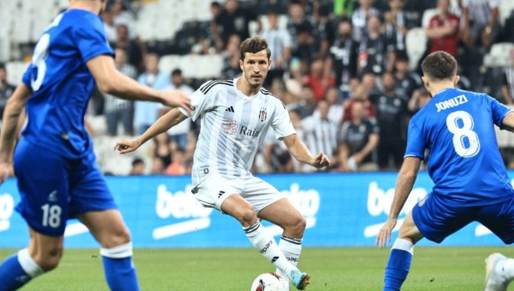 Beşiktaş’ta Salih Uçan’ın iyi formu devam ediyor