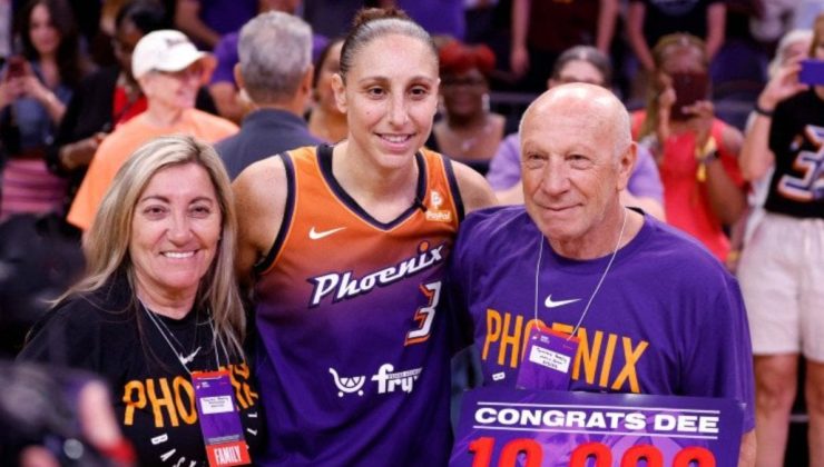 Diana Taurasi, WNBA’de 10 bin sayı barajını aşan ilk basketbolcu oldu