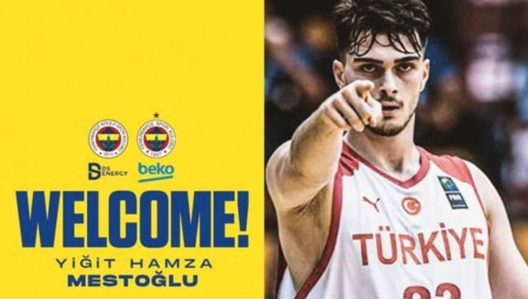 Fenerbahçe, genç basketbolcu Yiğit Hamza Mestoğlu’nu kadrosuna kattı