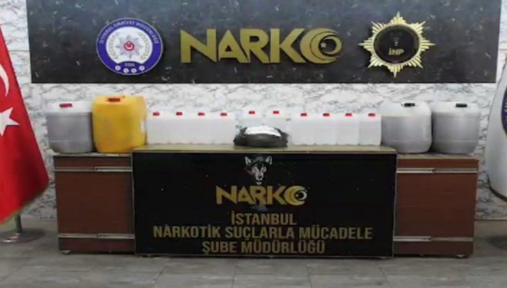 İstanbul’da 124 kilogram metamfetamin yakalandı