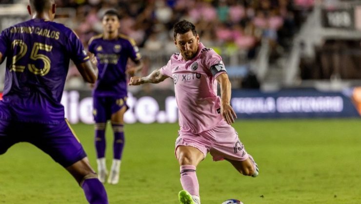 Lionel Messi fırtınası Inter Miami Orlando City maçında da devam etti