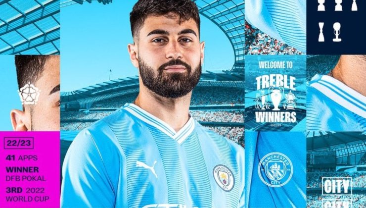 Manchester City rekor kırarak Gvardiol’u transfer etti