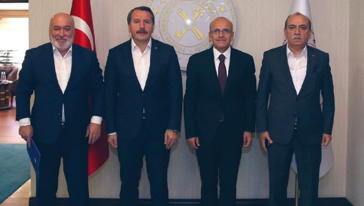 Memur-Sen’den Bakan Şimşek’e ziyaret