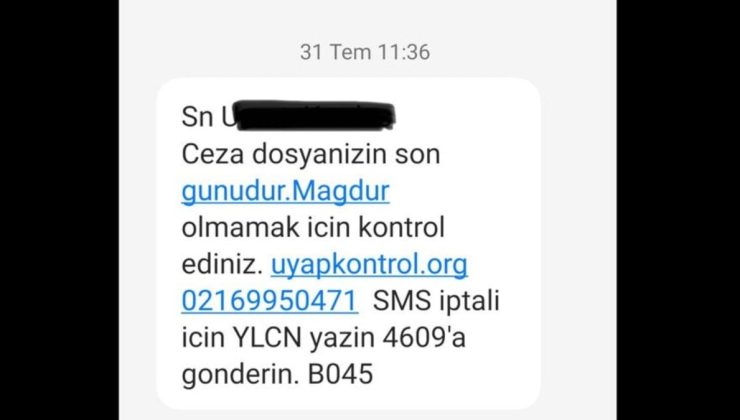 Şimdi de UYAP linki ile vatandaşı dolandırıyorlar