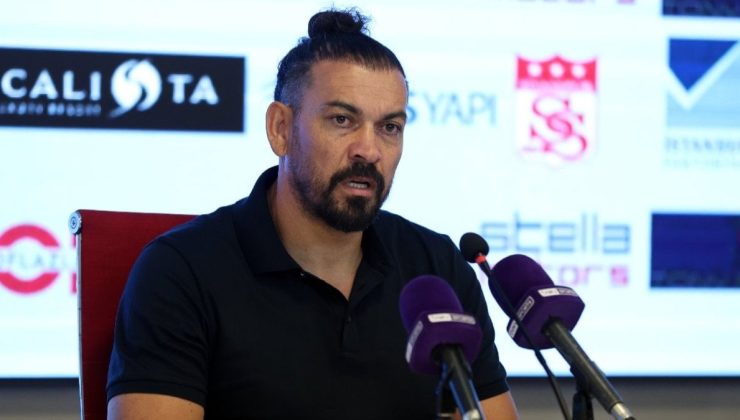 Sivasspor Teknik Direktörü Servet Çetin: ‘Daha iyi olacağız’