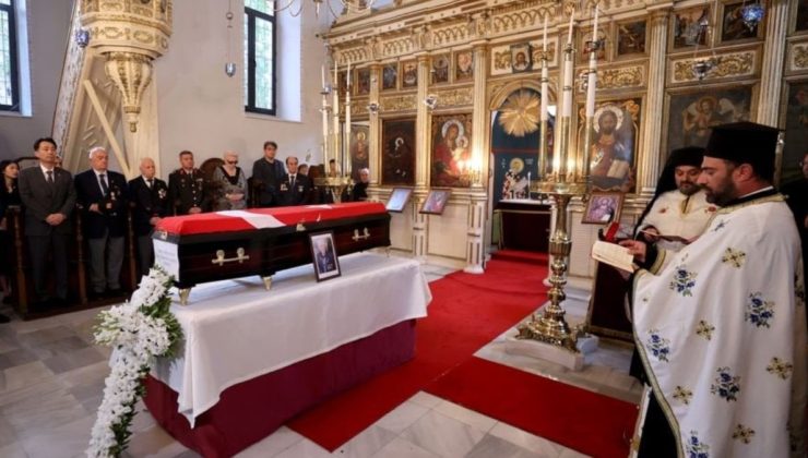 Vefat eden Kore gazisi Bokuman için kilisede tören düzenlendi