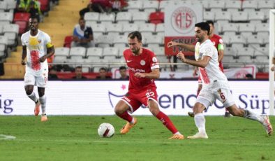 Antalyaspor ile Kayserispor yenişemedi: 1-1