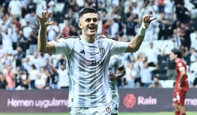 Beşiktaş’ın yıldızı Rashica: Amcam futbol öykümde önemli bir yere sahip