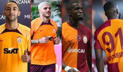 Galatasaray’da yıldızların sakatlık ve form durumu: Icardi, Oliveira, Ziyech, Zaha ve Ndombele