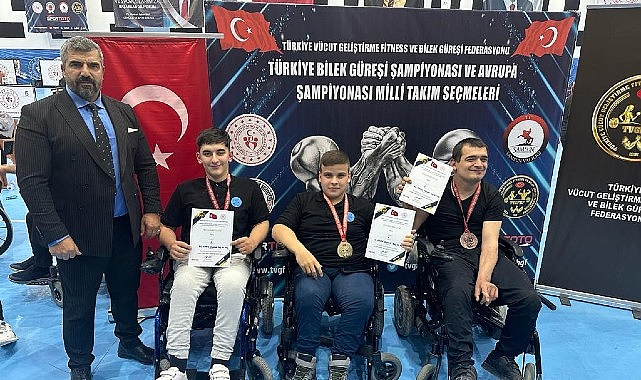 Bağcılar Belediyesi sporcusu, Avrupa Bilek Güreşi Şampiyonası'nda yarışacak