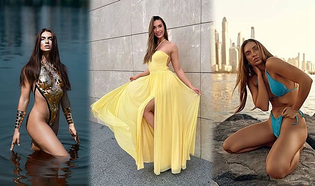 Çok yönlü Ukraynalı model Valeria kariyerine Türkiye'de devam edecek