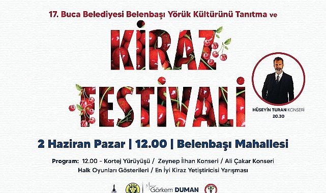 Buca'da Kiraz Festivali'ne geri sayım başladı