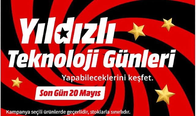 MediaMarkt'ın Yıldızlı Teknoloji Günleri   Kampanyası başladı