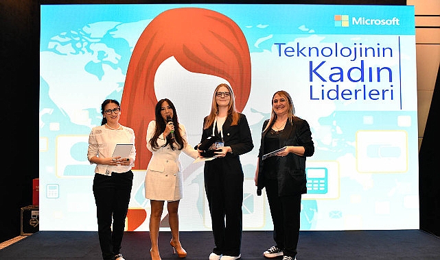 Microsoft Türkiye'nin düzenlediği “Teknolojinin Kadın Liderleri" yarışmasının kazananları belli oldu