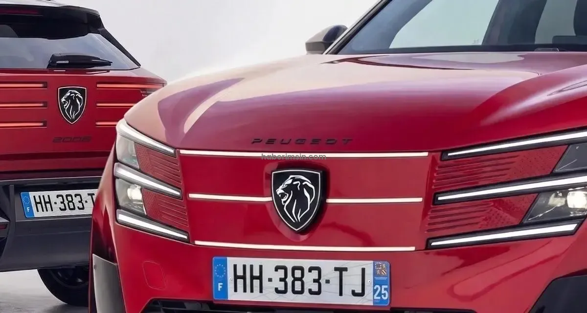 Yeni Peugeot 2008 Geliyor: Tamamen Elektrikli SUV Tasarımı Ortaya Çıktı