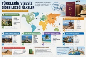 Türklerin Vizesiz Gidebileceği Ülkeler 2026: Pasaportsuz ve Vizesiz Seyahat Rehberi