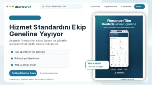 Asansorex.com Hizmet Standardını Ekip Geneline Yayıyor